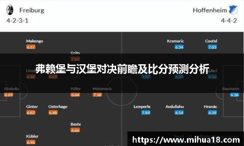 弗赖堡与汉堡对决前瞻及比分预测分析
